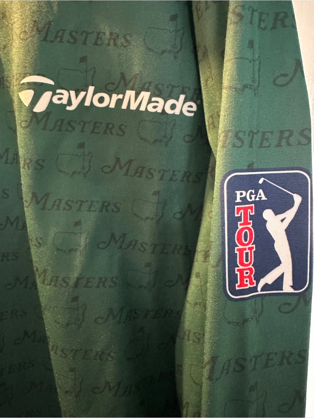 TaylorMade Masters Edition 1/4 Zip Pullover - Picture 2 of 4